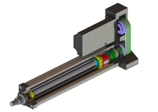 伺服電動缸具有較傳統氣缸和液壓缸不能比的優點